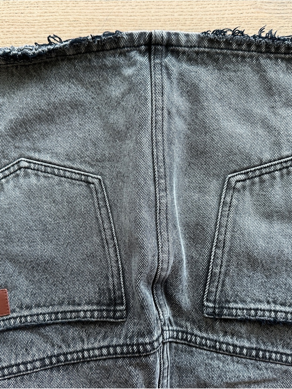 Miss Sixty Black Washed Denim Mini Skirt Brand New - Picture 8 of 9